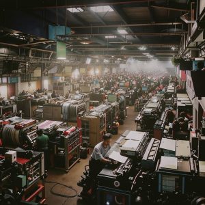 Современный процесс печати журналов