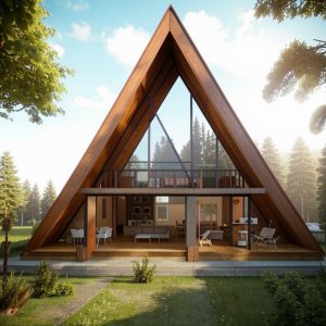 Особенности домов афрейм